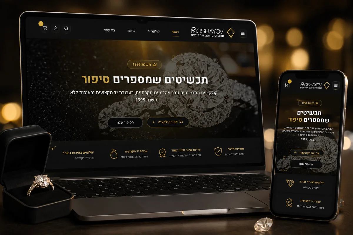 MOSHAYOV — תכשיטי זהב ויהלומים