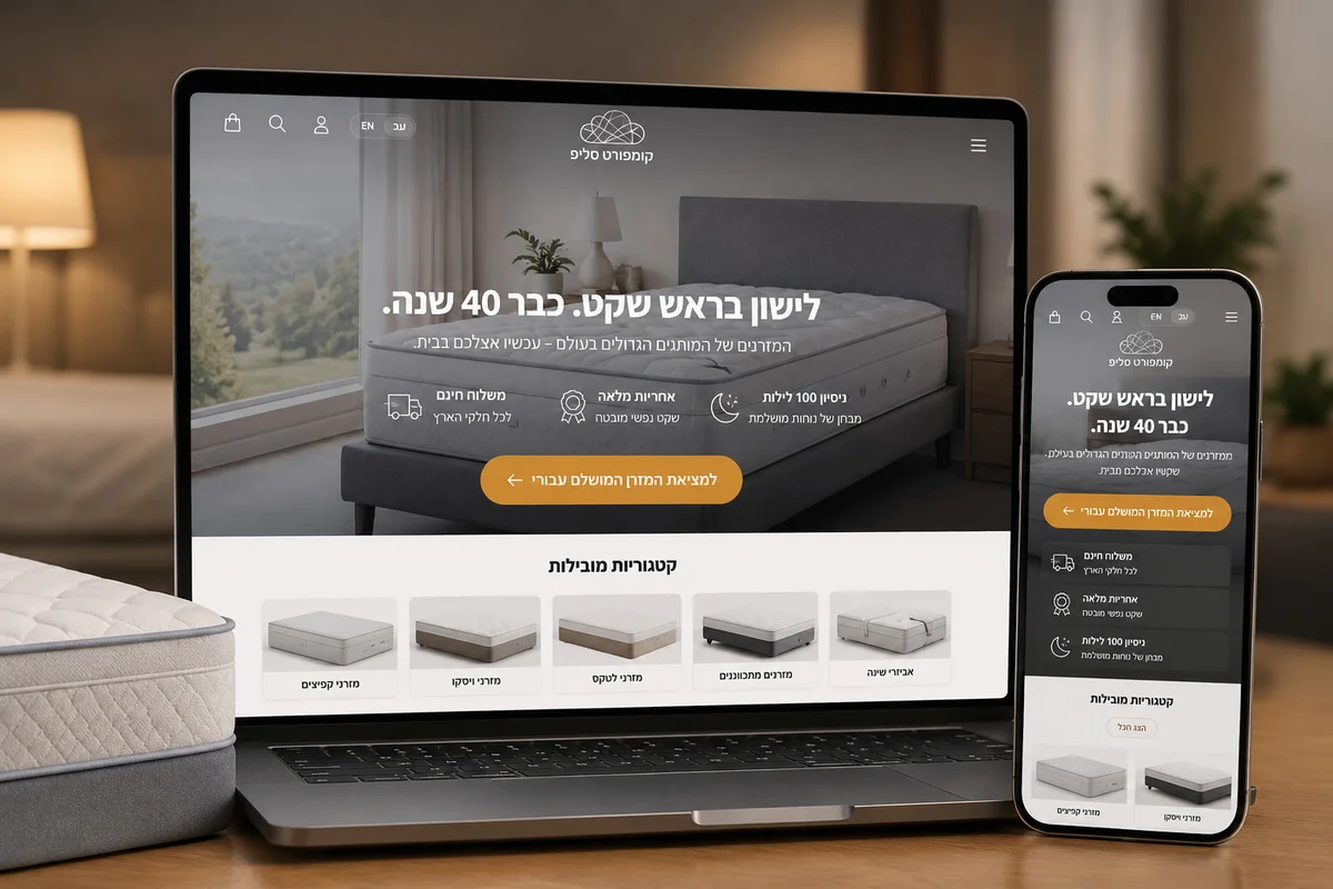 קומפורט סליפ — מזרנים ומוצרי שינה